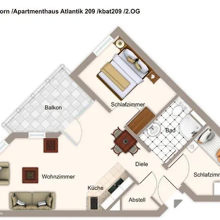 Haus-atlantik-we-2-09 アパート Ostseebad Kühlungsborn